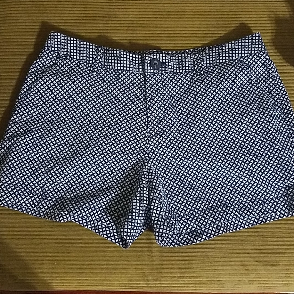 Blue & white shorts